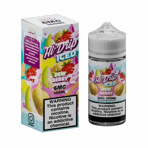 Shop Hi-Drip Iced Dew Berry 100ml Vape Juice in australian
