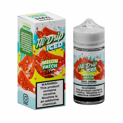 Shop Hi-Drip Iced Melon Patch 100ml Vape Juice in australian