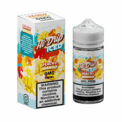Shop Hi-Drip Iced Peachy Mango 100ml Vape Juice in australian