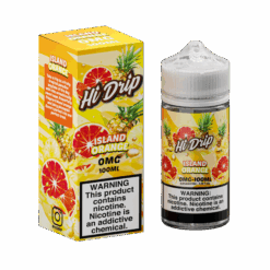 Shop Hi-Drip Island Orange 100ml Vape Juice in australian