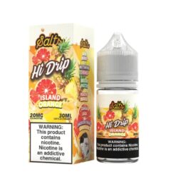Shop Island Orange Nic Salt Vape Juice 30ml - Hi Drip in australian