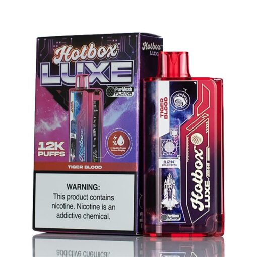 Shop HotBox LUXE 12K Disposable Vape (5%, 12000 Puffs) in australian