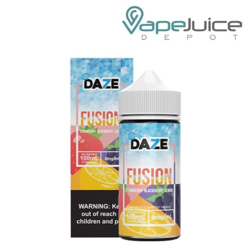 Shop ICED Strawberry Blackberry Lemon 7 Daze Fusion 100ml in australian