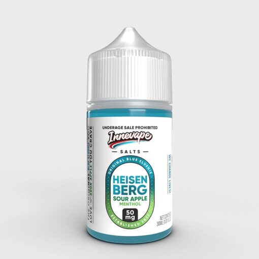 Shop Innevape Heisenberg Sour Apple Menthol Nic Salt Vape Juice 30ml in australian