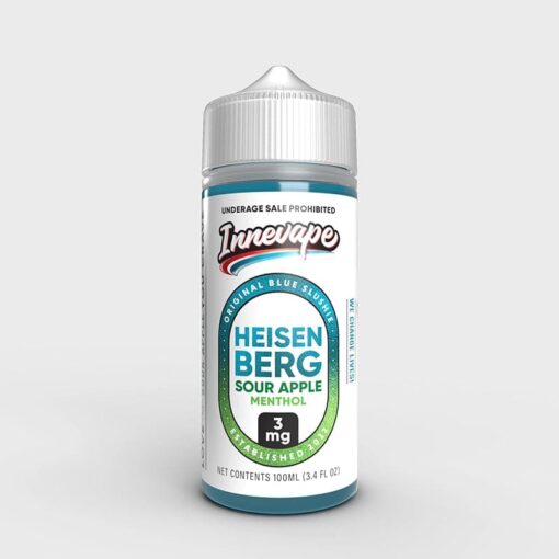 Shop Innevape Heisenberg Sour Apple Menthol Vape Juice 100ml in australian