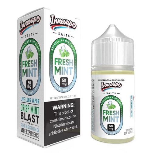 Shop Innevape Fresh Mint Nic Salt Vape Juice 30ml in australian