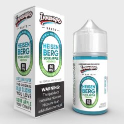 Shop Innevape Heisenberg Sour Apple Menthol Nic Salt Vape Juice 30ml in australian
