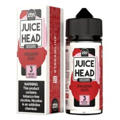 Shop Juice Head Desserts Strawberry Cream 100ml ZTN Vape Juice in australian