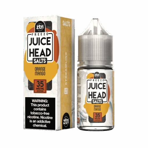 Shop Juice Head Orange Mango Freeze 30ml Nic Salt ZTN Vape Juice in australian