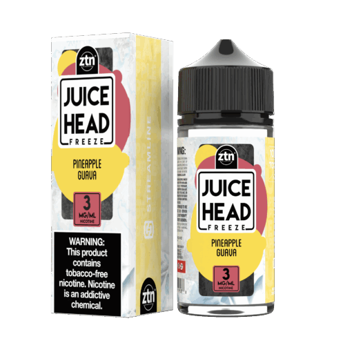 Shop Juice Head Pineapple Guava Freeze 100ml ZTN Vape Juice in australian