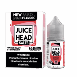 Shop Juice Head Watermelon Strawberry Synthetic Nic Salt Vape Juice 30ml in australian
