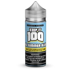Shop OG Summer Blue 100ml Synthetic Nicotine Vape Juice - Keep It 100 in australian