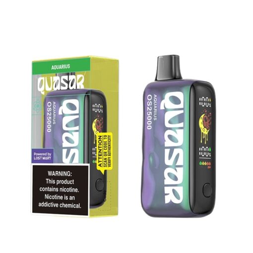 Shop Lost Mary Quasar OS25000 Disposable Vape (5%, 25000 Puffs) in australian