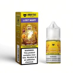 Shop Lost Mary x Urban Tale Strawberry Mango Nic Salt Vape Juice 30ml in australian