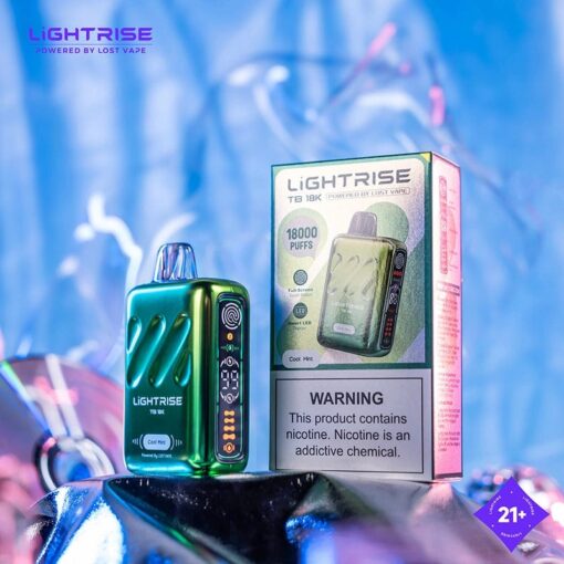 Shop Lost Vape Lightrise TB 18K Disposable Vape (5%, 18000 Puffs) in australian