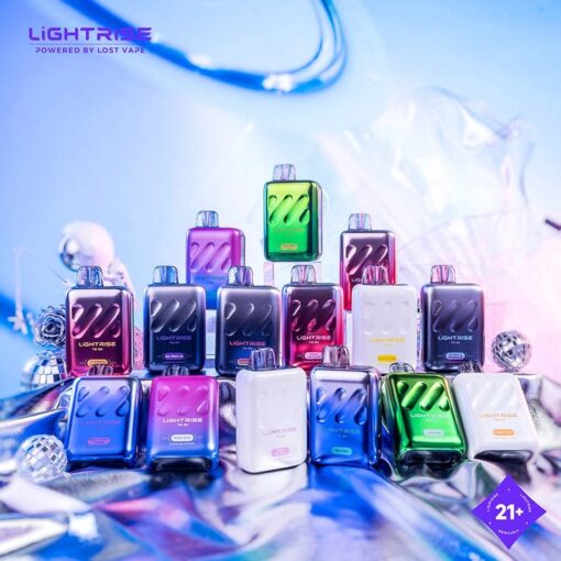 Shop Lost Vape Lightrise TB 18K Disposable Vape (5%, 18000 Puffs) in australian
