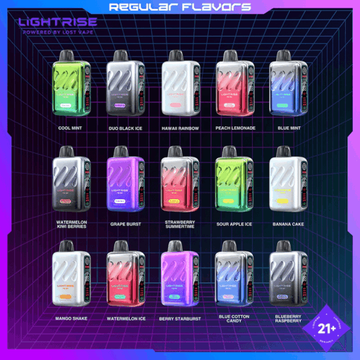 Shop Lost Vape Lightrise TB 18K Disposable Vape (5%, 18000 Puffs) in australian