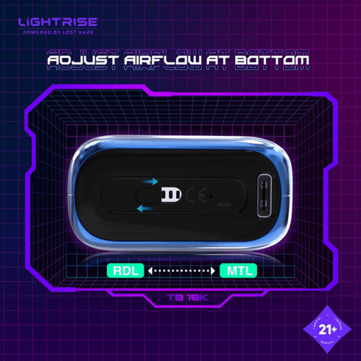 Shop Lost Vape Lightrise TB 18K Disposable Vape (5%, 18000 Puffs) in australian