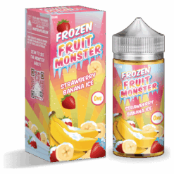Shop Frozen Fruit Monster Strawberry Banana 100ml Vape Juice in australian