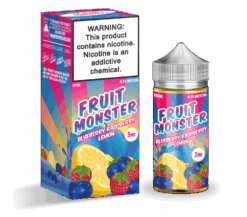 Shop Fruit Monster Blueberry Raspberry Lemon 100ml Vape Juice in australian