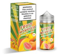 Shop Fruit Monster Mango Peach Guava 100ml Vape Juice in australian