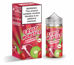 Shop Fruit Monster Strawberry Kiwi Pomegranate 100ml Vape Juice in australian
