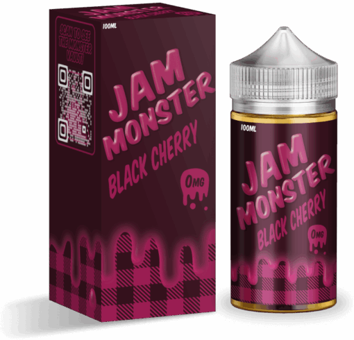 Shop Jam Monster Black Cherry 100ml Vape Juice in australian