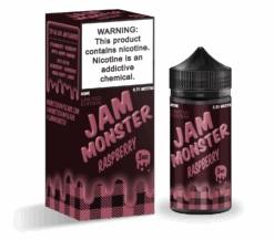 Shop Jam Monster Raspberry 100ml Vape Juice in australian