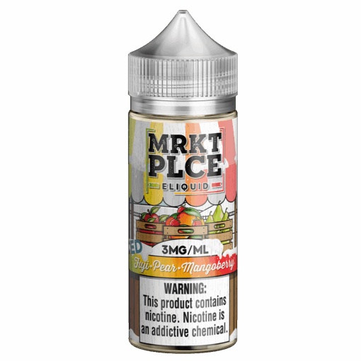 Shop MRKT PLCE Iced Fuji Pear Mangoberry 100ml Vape Juice in australian