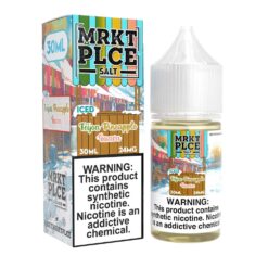 Shop MRKT PLCE Salts ICED Feijoa Pineapple Guava 30ml Nic Salt Vape Juice in australian