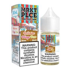 Shop MRKT PLCE Salts ICED Nectarine Pitaya Pear 30ml Nic Salt Vape Juice in australian