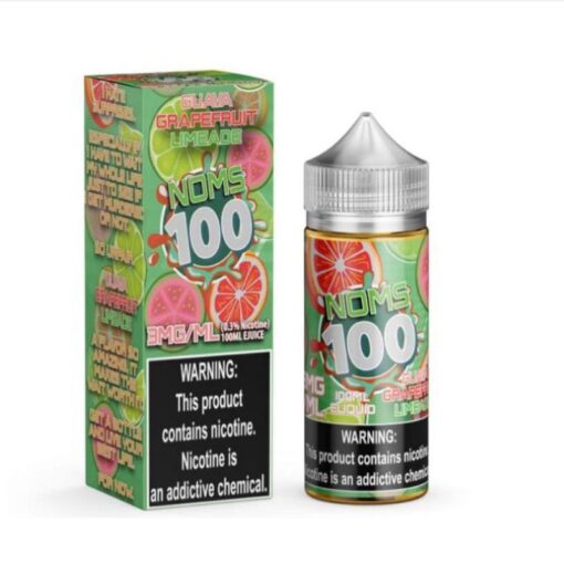 Shop Noms 100 Guava Grape Fruit Limeade Vape Juice 100ml in australian