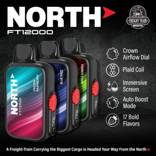 Shop North FT12000 Disposable Vape (5%,12000 Puffs) in australian
