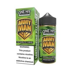 Shop One Hit Wonder Army Man 100ml Vape Juice in australian