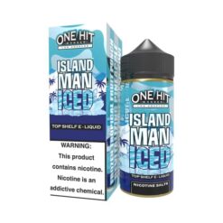 Shop One Hit Wonder Island Man ICED 100ml Vape Juice in australian