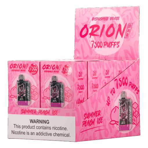 Shop Summer Peach Ice Orion Bar 7500 in australian