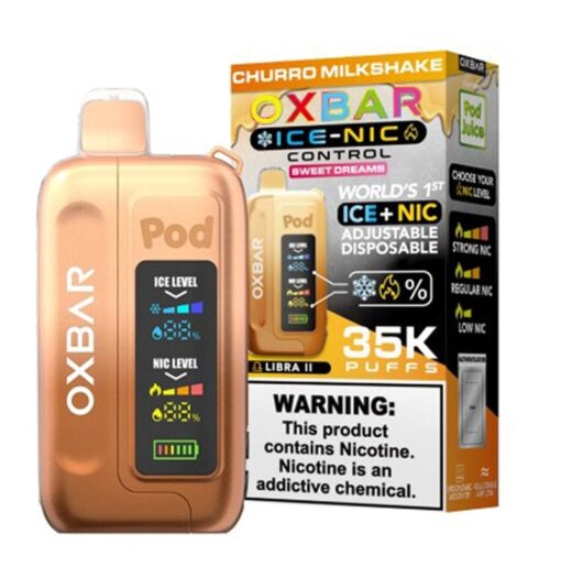 Shop OXBAR x Pod Juice ICE-NIC Control 35K Disposable Vape (5%, 35000 Puffs) in australian