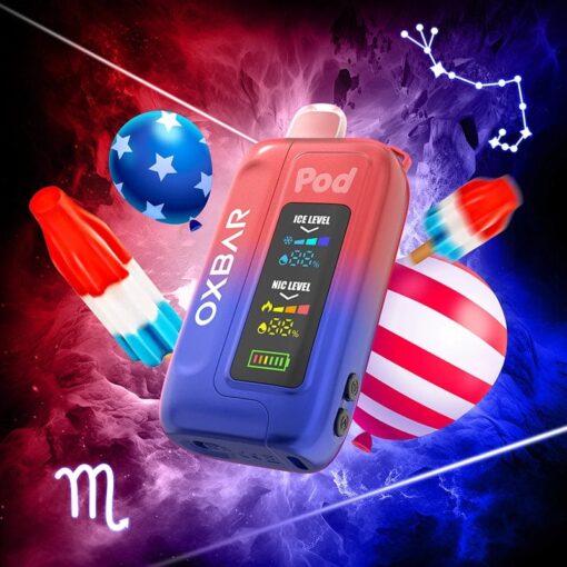 Shop OXBAR x Pod Juice ICE-NIC Control 35K Disposable Vape (5%, 35000 Puffs) in australian