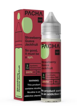 Shop Pacha Syn Strawberry Guava and Jackfruit 60ml Vape Juice in australian