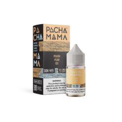 Shop Pachamama Plus+ Peach Pear Ice TFN Salt Vape Juice 30ml in australian