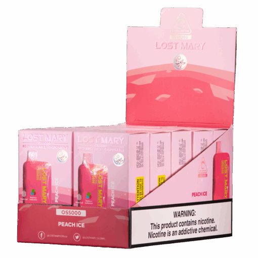 Shop Peach Ice Lost Mary OS5000 in australian