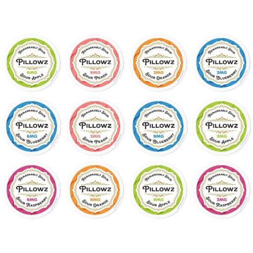 Shop PILLOWZ Nicotine Pouches in australian