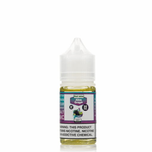 Shop Pod Juice Aloe Grape TF 30ml Nic Salt Vape Juice in australian