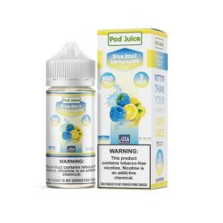 Shop Pod Juice Blue Razz Lemonade TF 100ml Vape Juice in australian