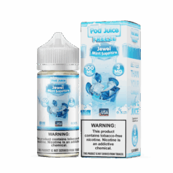 Shop Pod Juice Freeze Jewel Mint Sapphire TF 100ml Vape Juice in australian