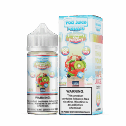Shop Pod Juice Freeze Strawberry Kiwi Pomberry TF 100ml Vape Juice in australian