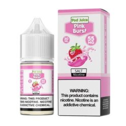 Shop Pod Juice Pink Burst TF 30ml Nic Salt Vape Juice in australian