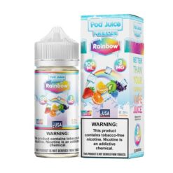 Shop Pod Juice Rainbow Freeze TF 100ml Vape Juice in australian