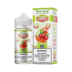 Shop Pod Juice Strawberry Apple Watermelon TF 100ml Vape Juice in australian