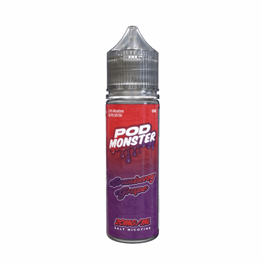 Shop Pod Monster Salts Cranberry Grape Synthetic Vape Juice 60ml in australian